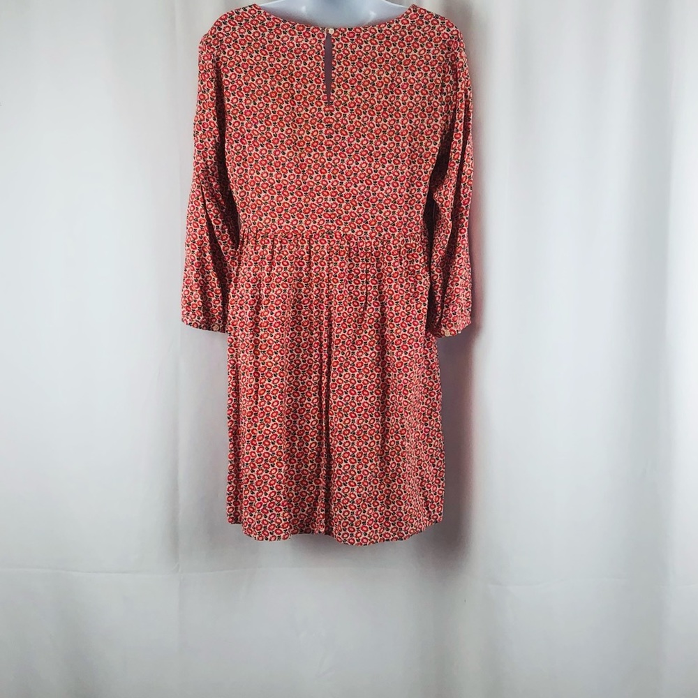 Old Navy Rayon floral high waisted long sleeve mini dress MP & S - Picture 4 of 16